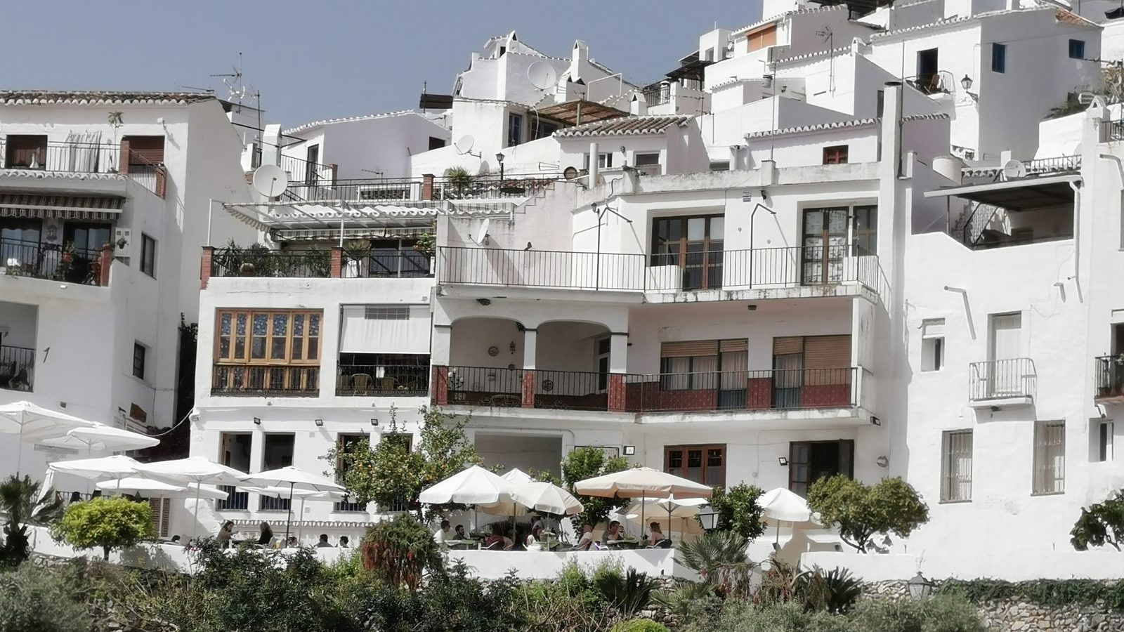 De hvide huse i Frigiliana