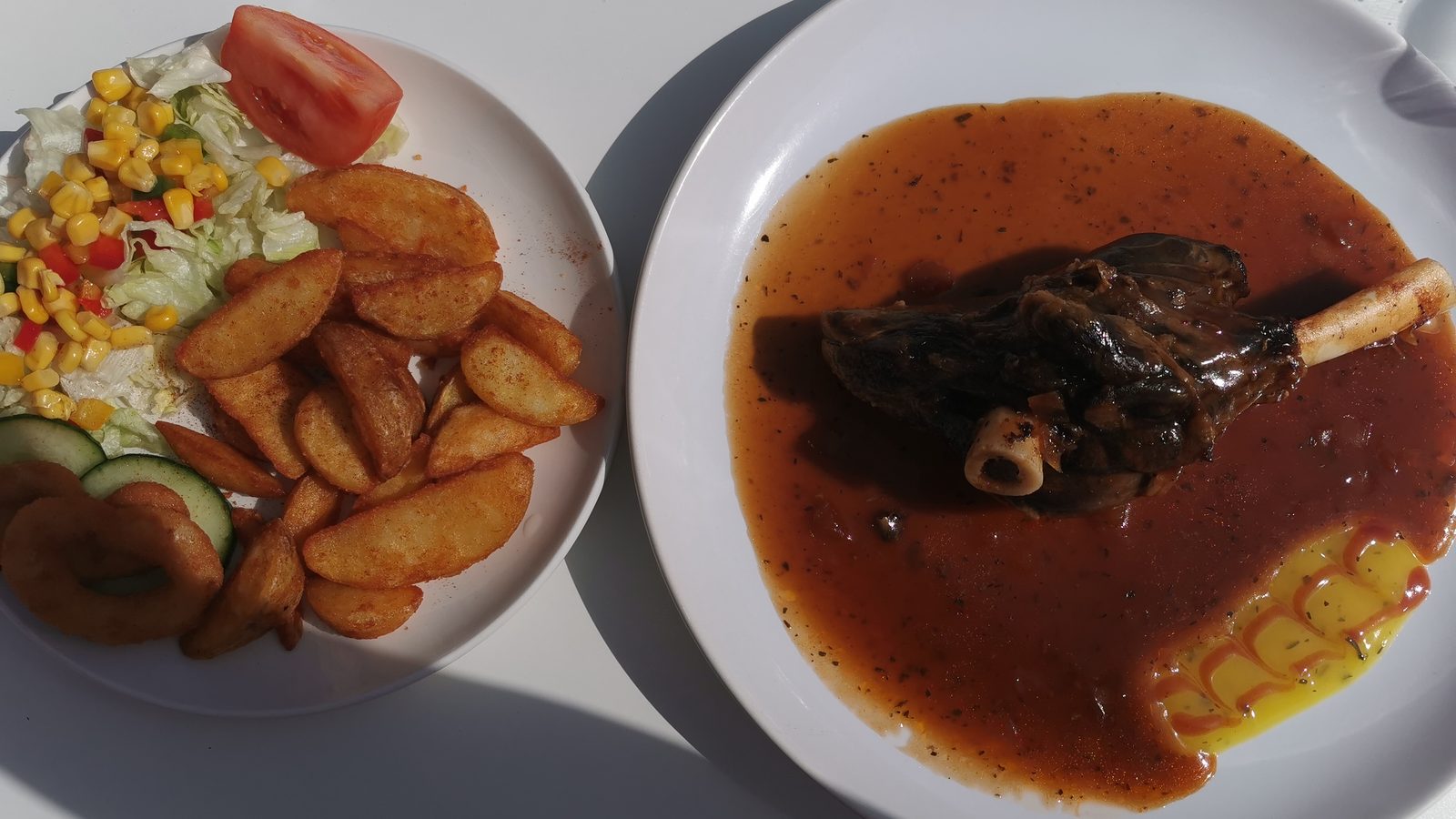 Lammeskank til frokost