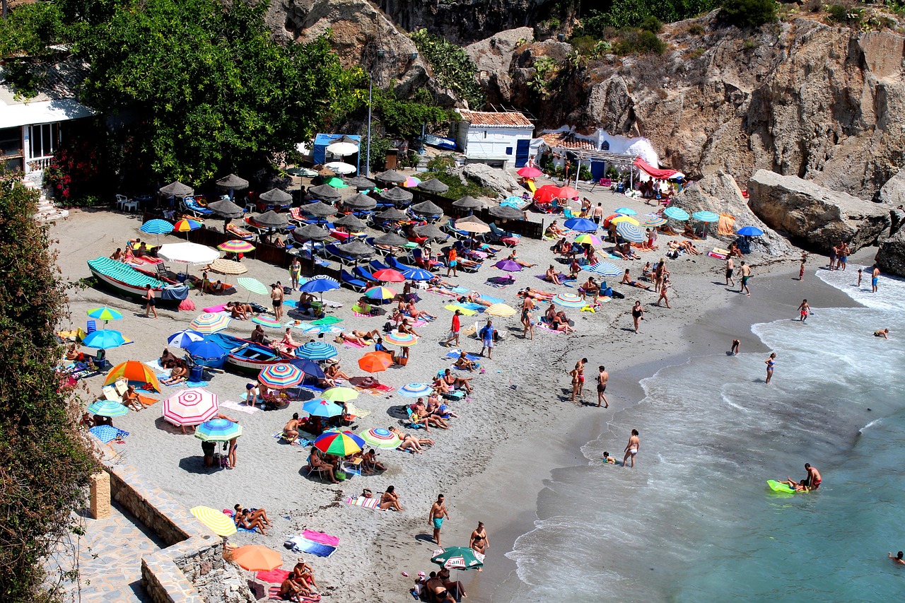 Playa de Calahonda i Nerja