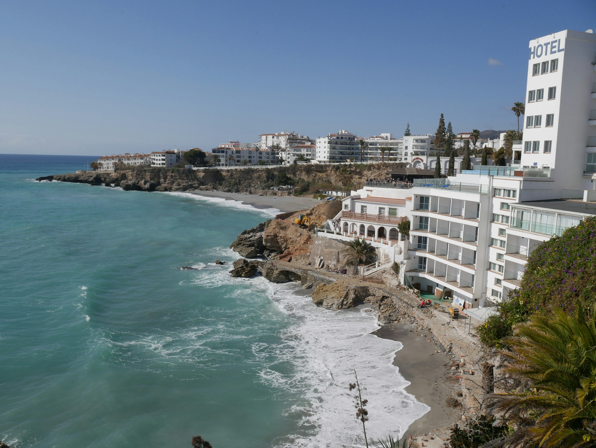 Playa El Salón i Nerja